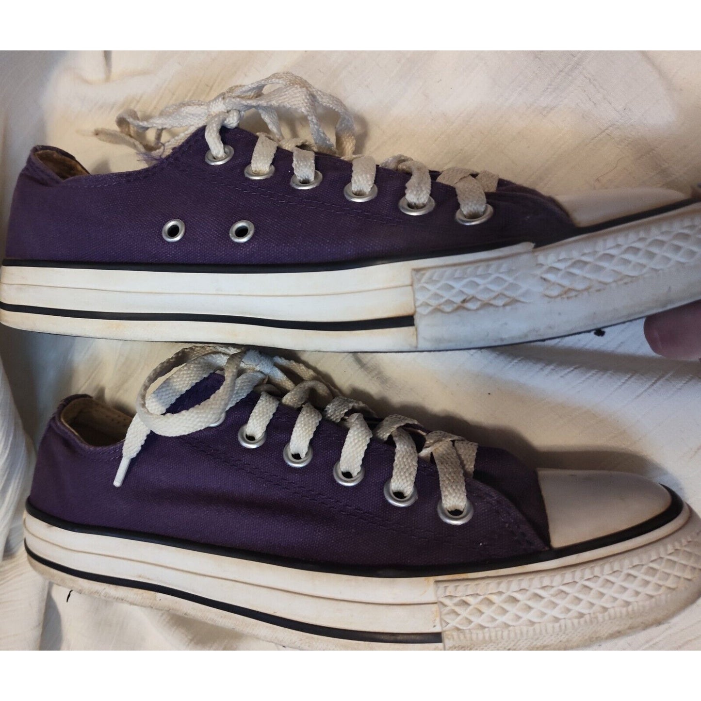 Purple Unisex Converse All Star Chuck Taylor Shoes Sneakers - Womens 8 / Mens 6