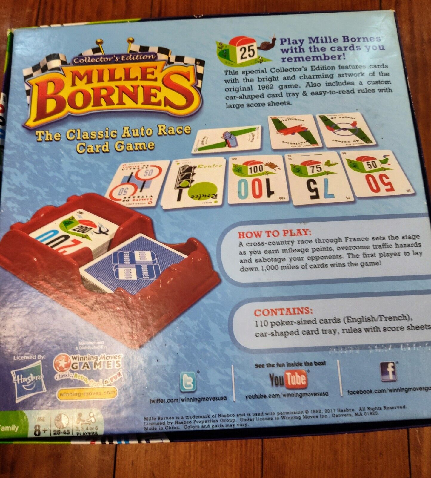 MILLE BORNES Classic CAR RACE 40 Anniversary COLLECTORS EDdy With Vintage Rulebo