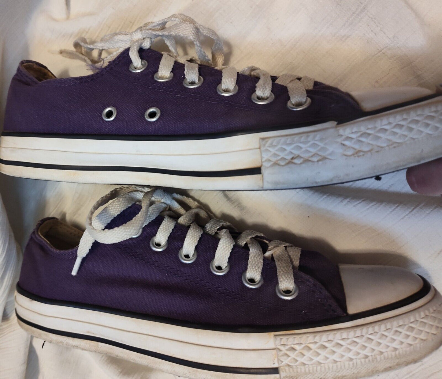 Purple Unisex Converse All Star Chuck Taylor Shoes Sneakers - Womens 8 / Mens 6