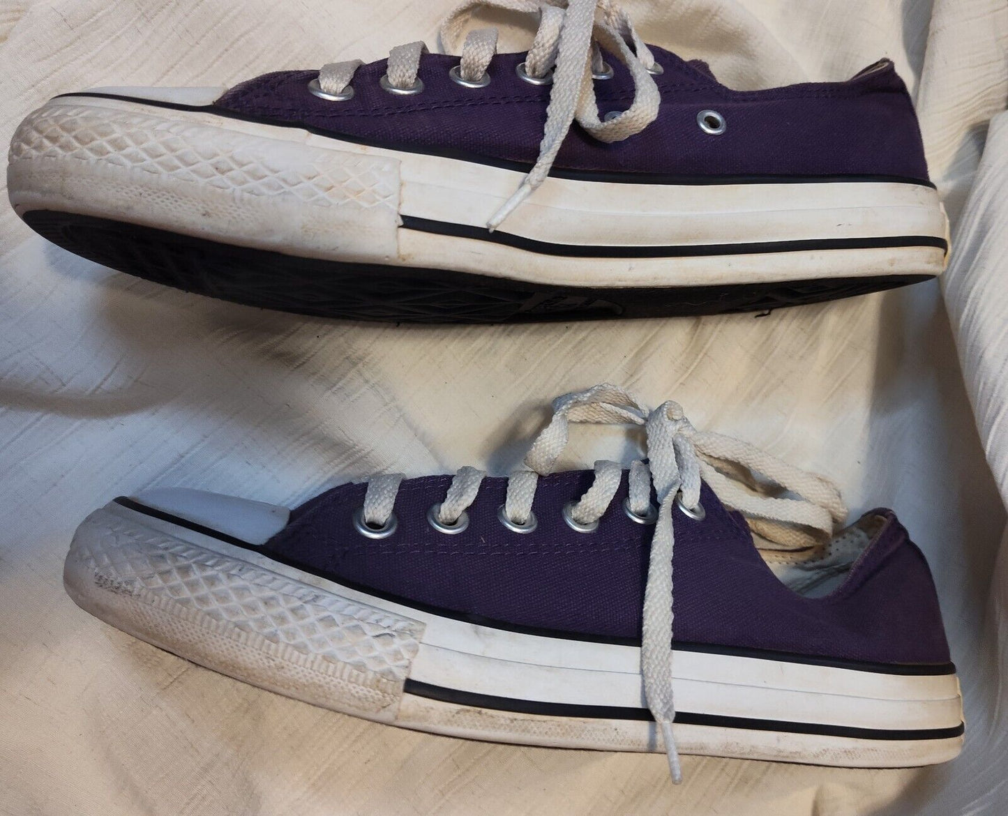 Purple Unisex Converse All Star Chuck Taylor Shoes Sneakers - Womens 8 / Mens 6