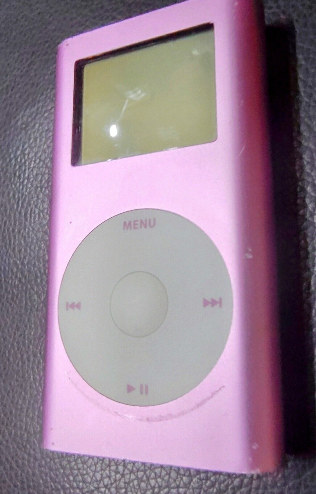 Vintage APPLE iPod A1051 Mini 2nd Gen Pink (4GB) - Tested With Accessories