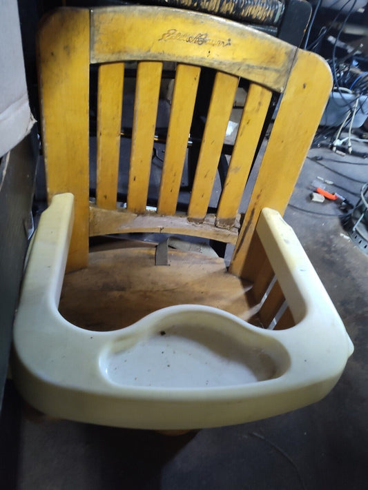 Project Piece Eddie Bauer Classic Wood High Chair In Need Of Work, Not Ready