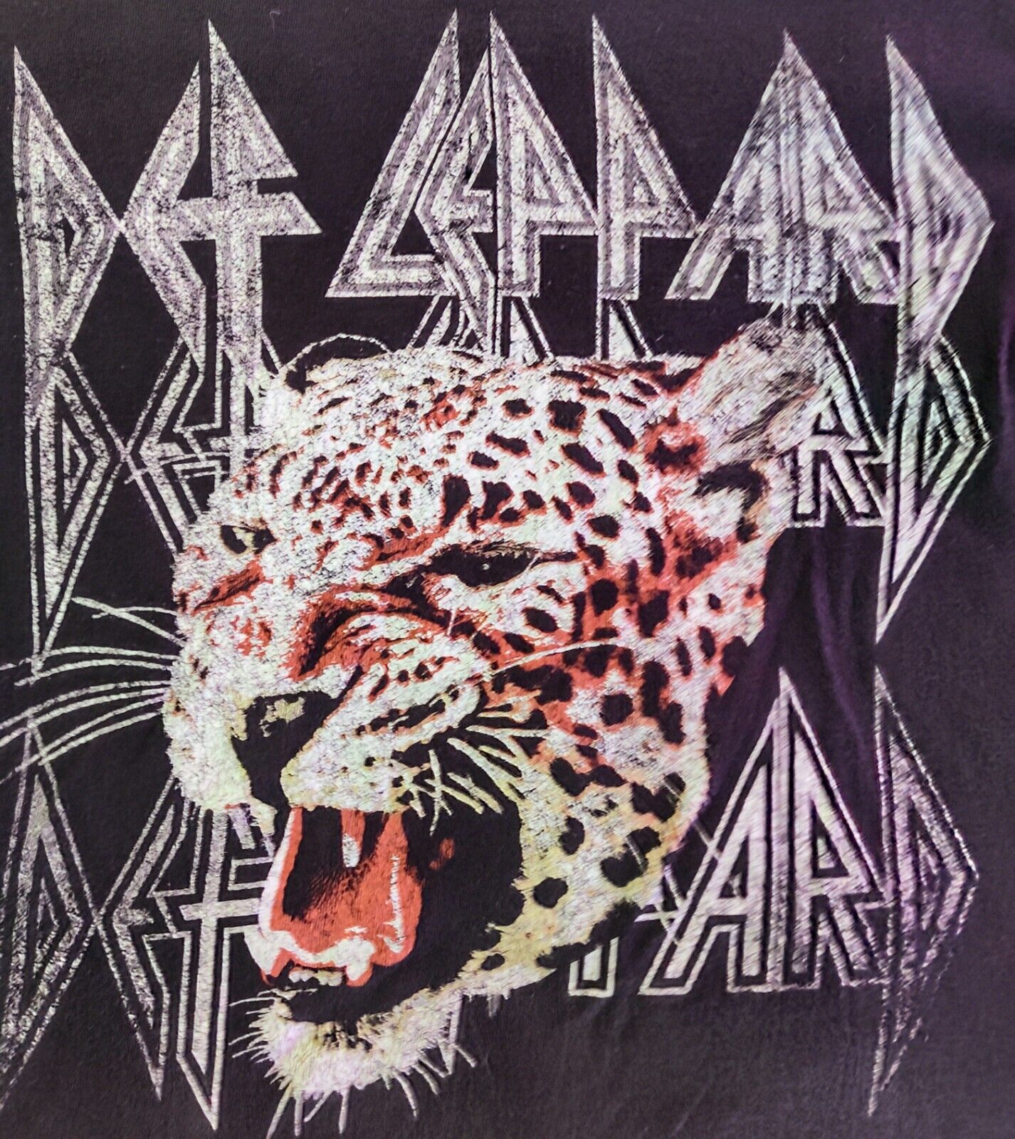 Womens Def Leppard T Shirt Size XSmall Rock Punk Music Band Tee Vintage Inspired