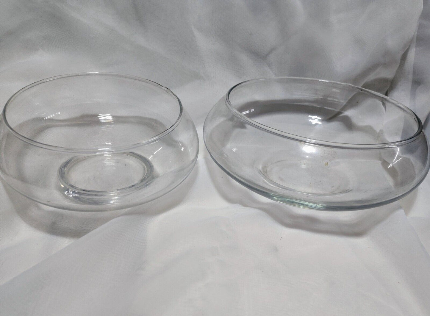 2 Nesting Garden Bowls/Floating Candle Bowls, Potpourri Bowls Or Serving Bowls