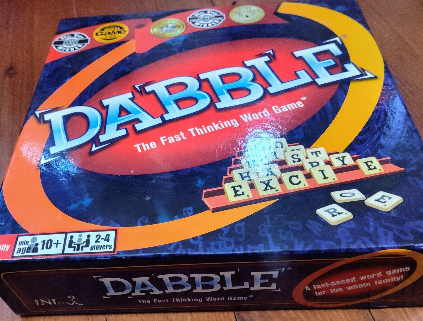 Family Board Game Lot Dabble, Aggravation (Read), Mad Moves, And Box Of Lies