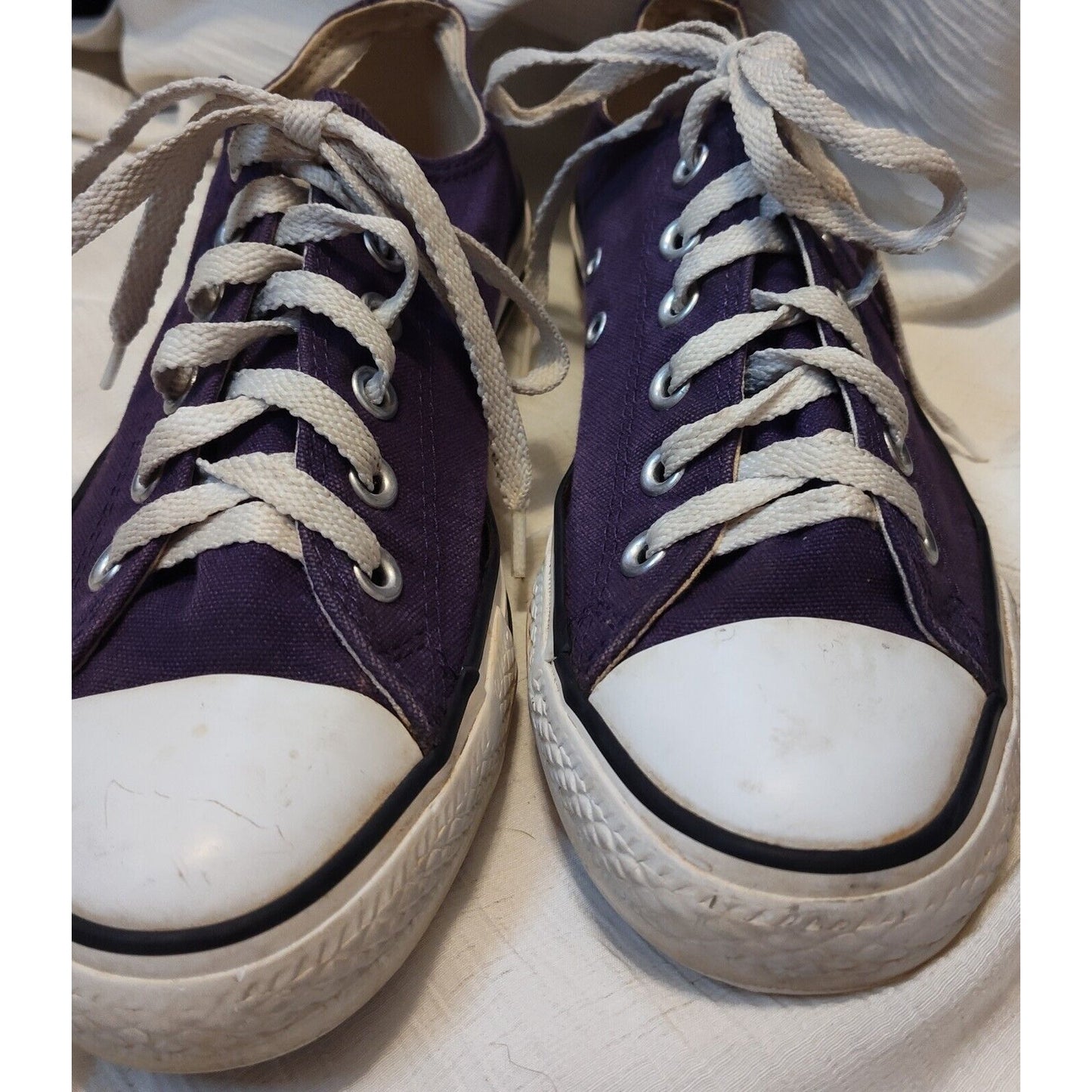 Purple Unisex Converse All Star Chuck Taylor Shoes Sneakers - Womens 8 / Mens 6