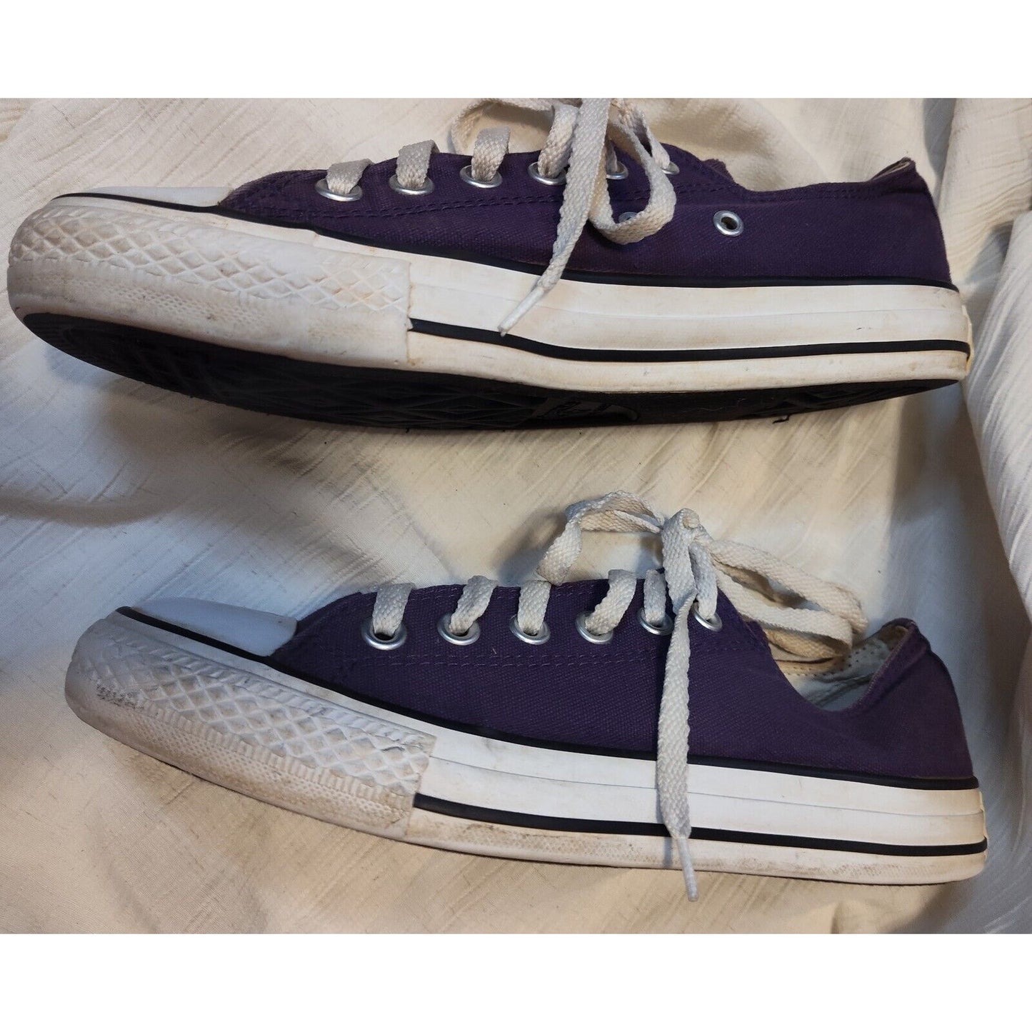 Purple Unisex Converse All Star Chuck Taylor Shoes Sneakers - Womens 8 / Mens 6